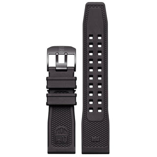 FPX.2401.20B.1.K Luminox Navy Seal Rubber Watch Strap - Black 24mm
